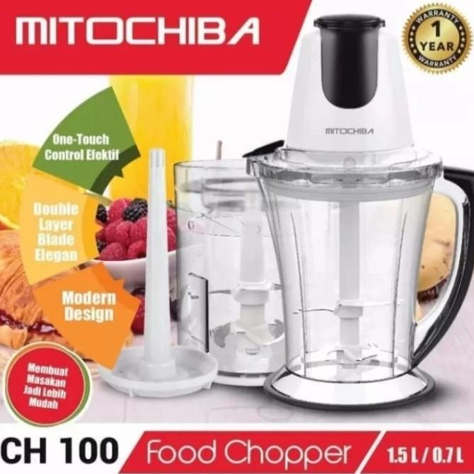 langsung order saja] FOOD CHOPPER MITOCHIBA CH-100 MITHOCIBA CHOPPER SERBAGUNA 1,5 Liter