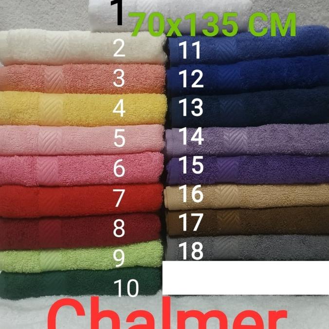 Handuk Chalmer mandi dewasa 70x140