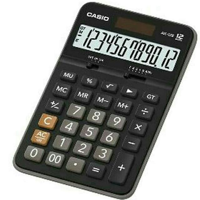 

kalkulator calculator casio ax-12b ax12b original garansi resmi