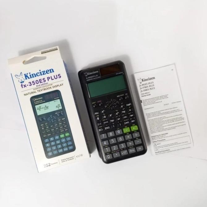 

Kalkulator SCIENTIFIC KINCIZEN FX-350ES PLUS Calculator Sekolah Kuliah