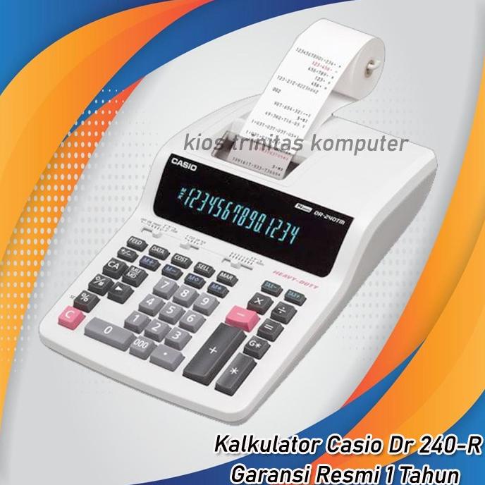 

kalkulator casio dr 240r murah