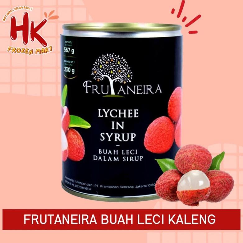

NEW FRUTANEIRA BUAH LOBGAN LECI KALENG 567G | GLOBAL MILI LYCHEE IN SYRUP | HK FROZEN MART FULL DISCOUNT