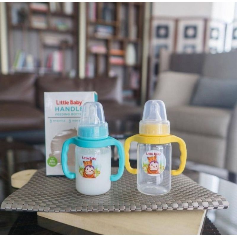 little baby handle feeding bottle
