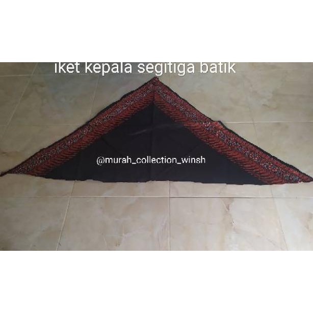 Big Sale Udeng Jawa Segitiga/Iket Kepala Batik/Iket Segitiga / Udeng Jaranan / Iket Batik Segitiga M