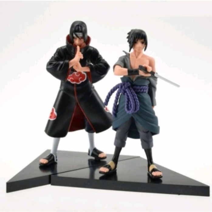 Action Figure Anime Naruto Shipudden-Hokage Naruto&Sasuke