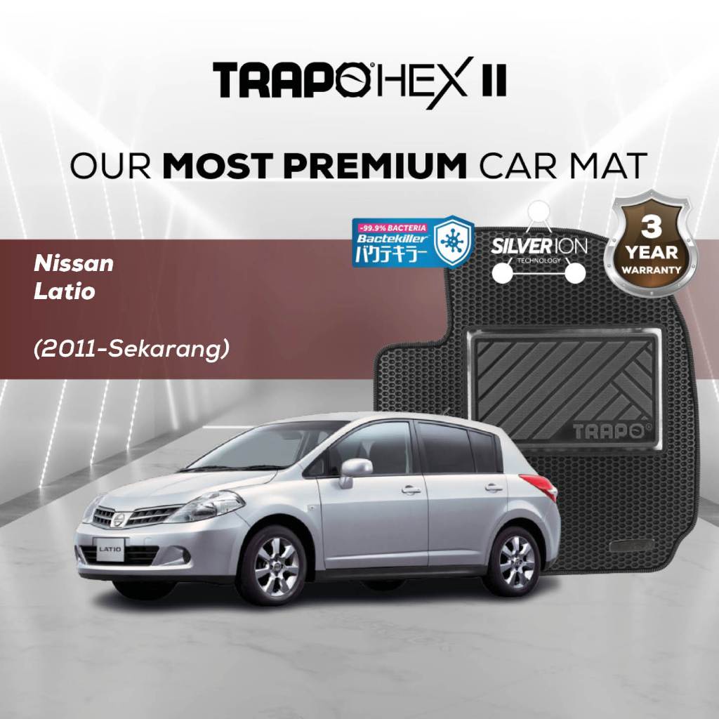 Karpet Mobil Trapo Hex II Nissan Latio (2011-Sekarang)