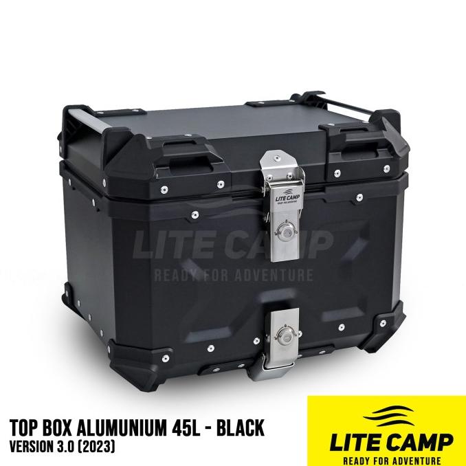 Top box motor Lite Camp 45L aluminium / Box motor pannier