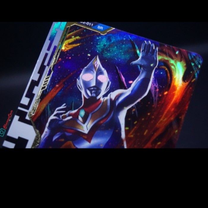 kartu ultraman ultramen dyna hologram bandai original super rare rerekeke85