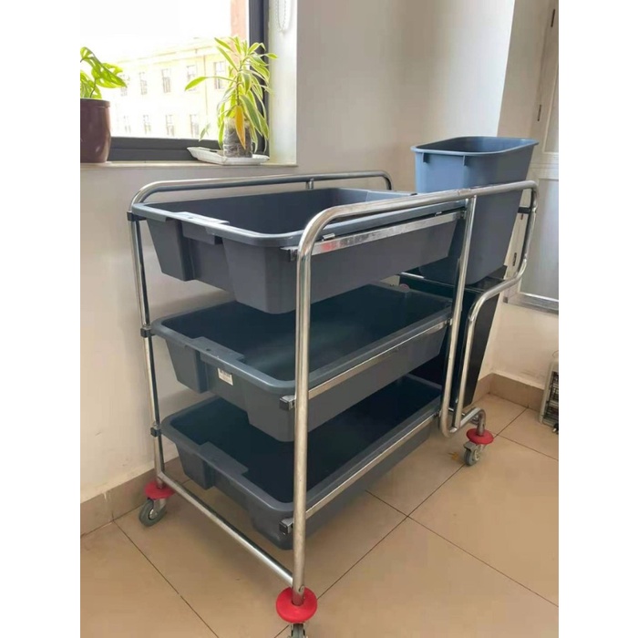 Mitsell Dct-31 Dish Collecting Trolley / Troli Pengangkut Piring Kotor