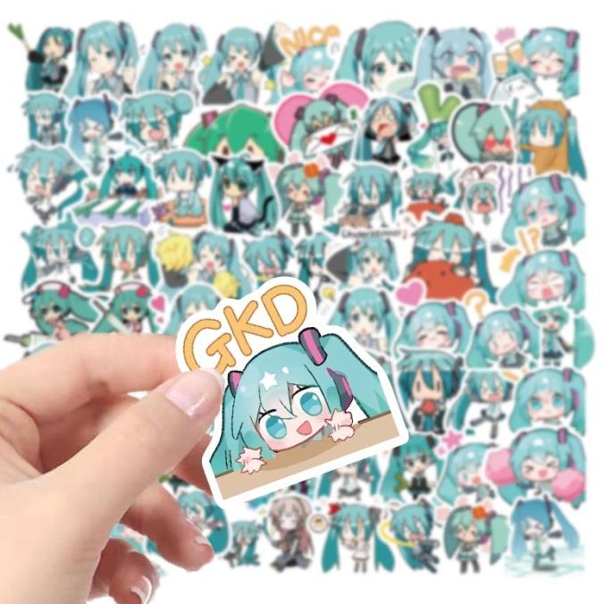 

%$%$%$%$] HM002 Sticker / Stiker Anime Jepang Hatsune Miku Vocaloid