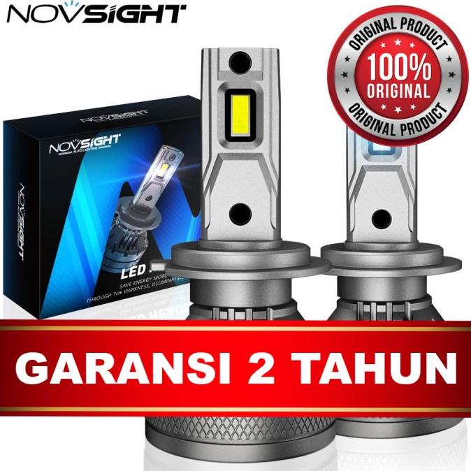Lampu Led Mobil Headlight Novsight A500-N37 H1 H3 H4 Hb4 H7 H11 Hb3