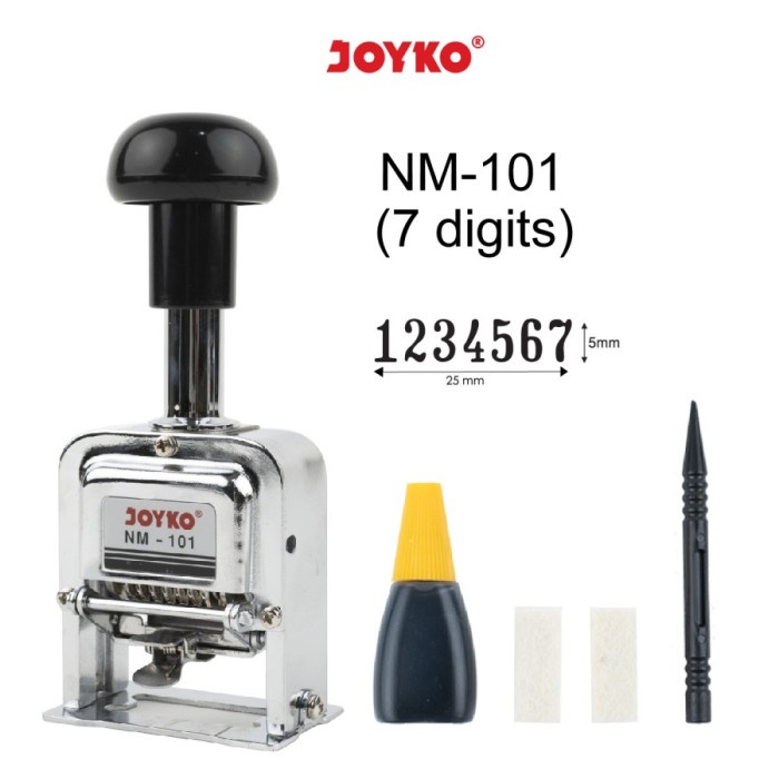 

Terbaru Kenko Numerator 7Digit/Automatic Number Machine/Stempel Angka Otomatis Promo Terlaris