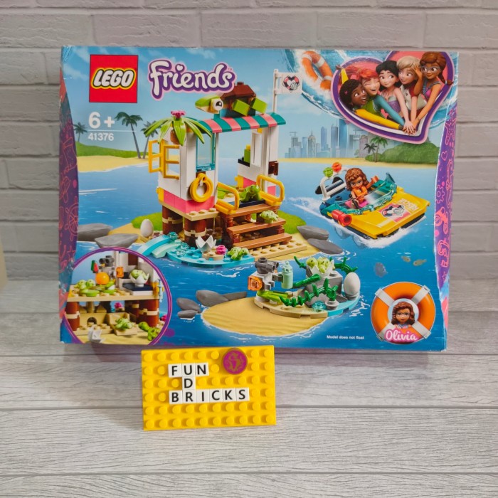 lego friends 41376 turtle rescue mission