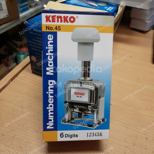 

Terbaru Stempel Kenko Numbering 45 6 Digit Promo Terlaris