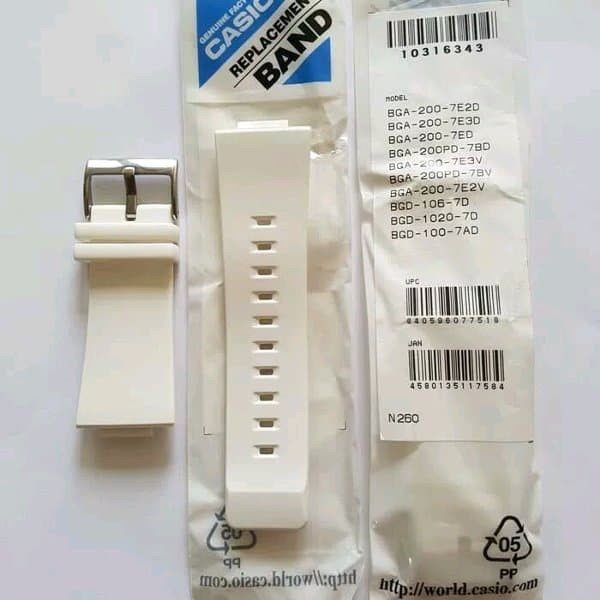 TALI BAND STRAP CASIO BABY-G ORIGINAL BGA-200 BGD-106 100 102 -7