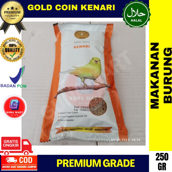 yang dicari@@@@] Makanan Pakan Harian Burung Gold Coin Canary Seed Kenari Perkutut Falk