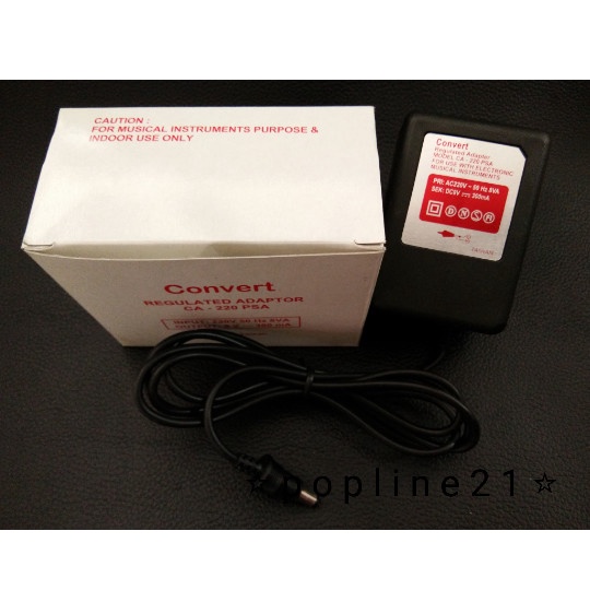 adaptor convert 9v - 300 ma lisaajah1516