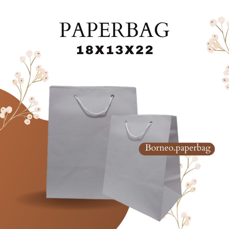 

PAPERBAG R5 18X13X22/PAPERBAG SOUVENIR