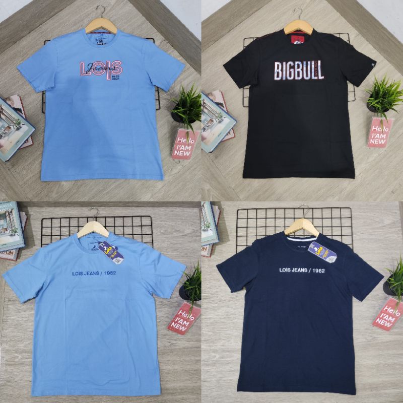 Kaos Lois pria Original // bahan 100% katun