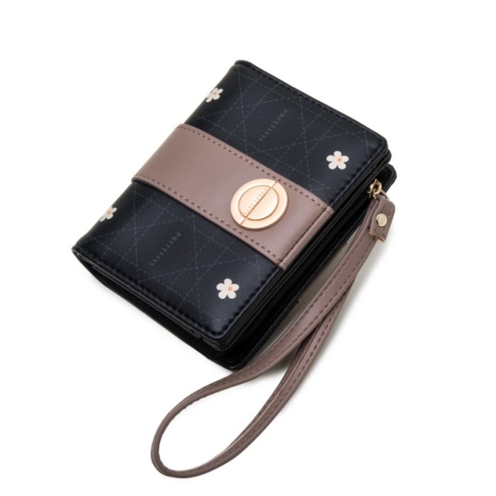 DOMPET LIPAT WANITA KOREA PRETTYZYS ORIGINAL WA712B5 CAMARIN 100% ORIGINAL