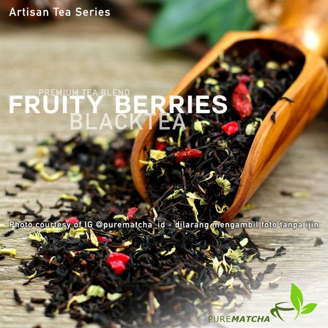 

Artisan Tea Cafe - Black Tea Fruity Teh Hitam Rasa Buah For Sample 10G Kode 664