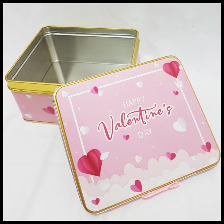 

TERMURAH KALENG KOTAK KADO VALENTINE 17X14X8 CM !!!!!