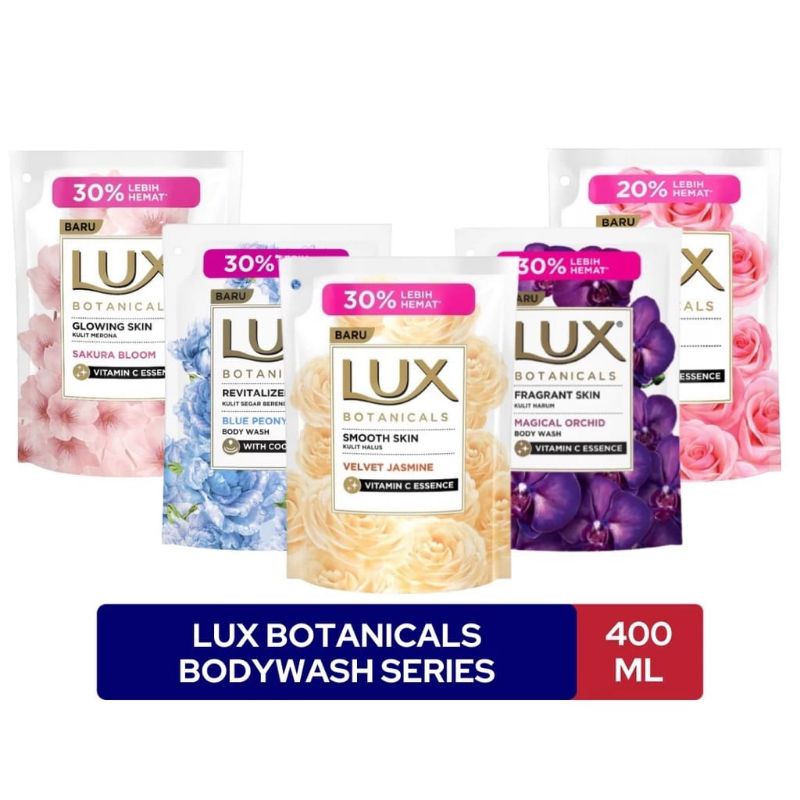 sabun mandi cair LUX 400Ml