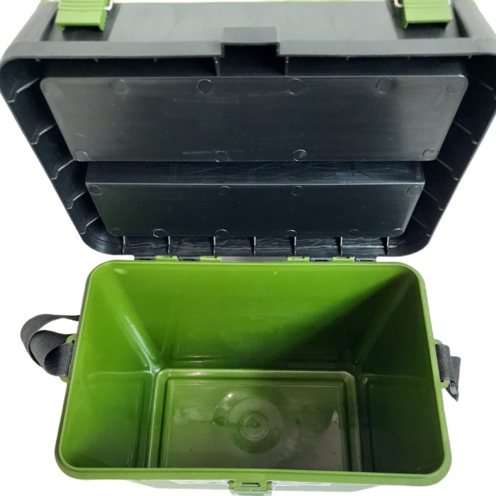 Kotak Pancing/ TACKLE BOX DAIDO TYPE ZY-002 Warna HIJAU HTAM