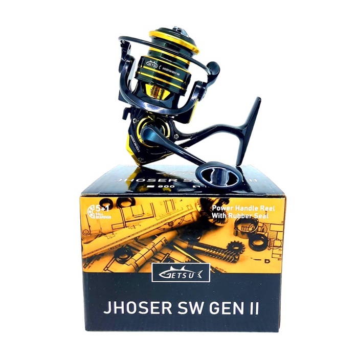 Reel Pancing GETSU JHOSER LT GEN II PH 1000-3000 Salt Water