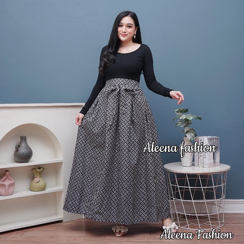 ALEENA - ROK BATIK PANJANG | ROK SANTRI | ROK UNGGUL JAYA | ROK PAYUNG | ROK BATIK MUSLIMAH | SARUNG
