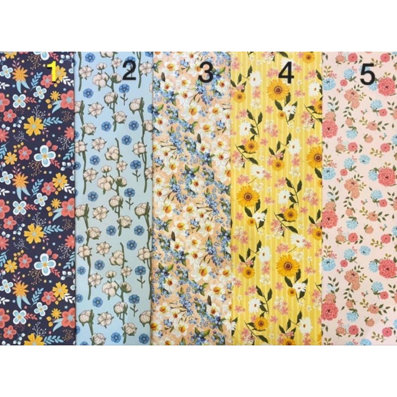 

kertas kado motif bunga wrapping paper flower