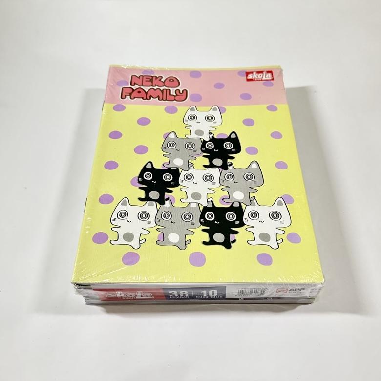 

Berkualitas! Buku Tulis Skola by Sidu 38 lembar isi 10 pcs ~