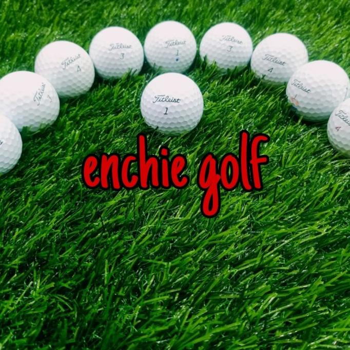 bola golf Titleist PRO v1 grade A2 Putih