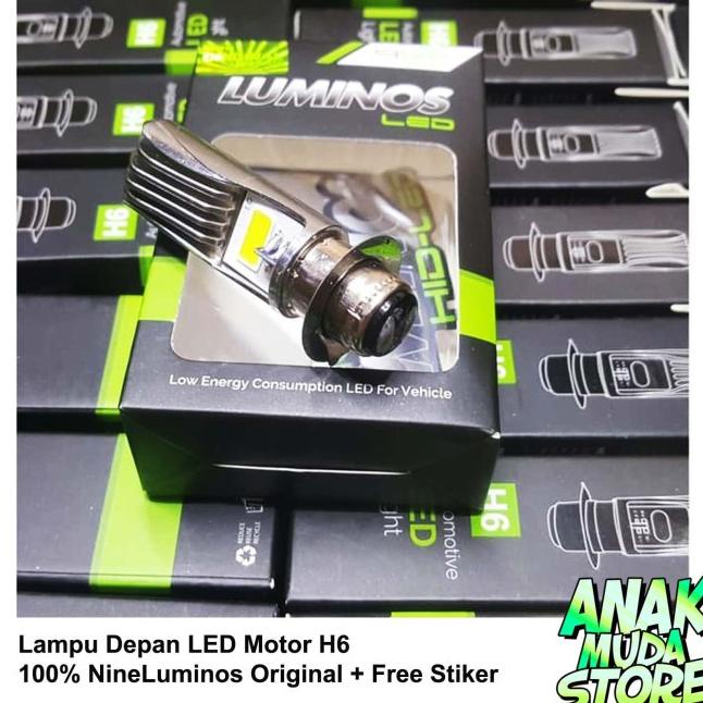 Lampu Depan Led Motor Lampu Utama Headlamp Nine Luminos Beat Mio Vario
