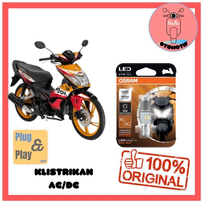New/ Lampu Led Motor Osram T19 Honda Blade, Fi, 125 Fi Original Ac