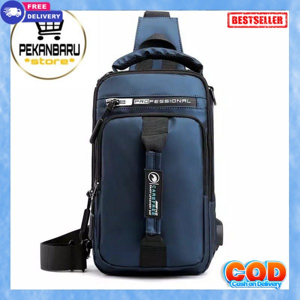 Tas Selempang Pria Slempang Casual Trendy Wesbag Terbaru 2024 Tasselempang Laki-Laki Slingbag Cowok 