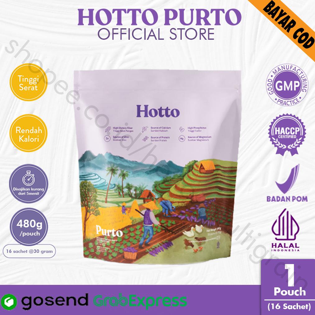 

Hotto Purto - 1 Pouch (16 Sachet) Hotto Purto Official Store Original Multigrain