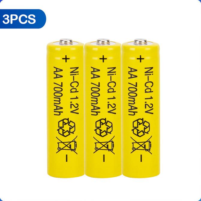 Produk Terbaik] REDFIRE TOYS BATERAI CAS NI-CD 700MAH SIZE AA RECHARGEABLE 1.2 MAINAN