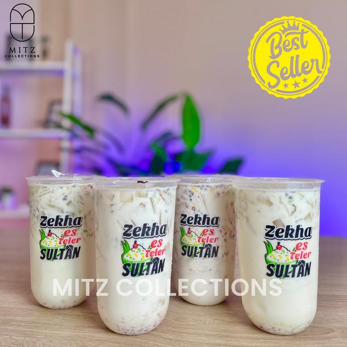 Ready stock] Minuman Es Teller Sultan Zekha Teler Original Durian Mangga Alpukat