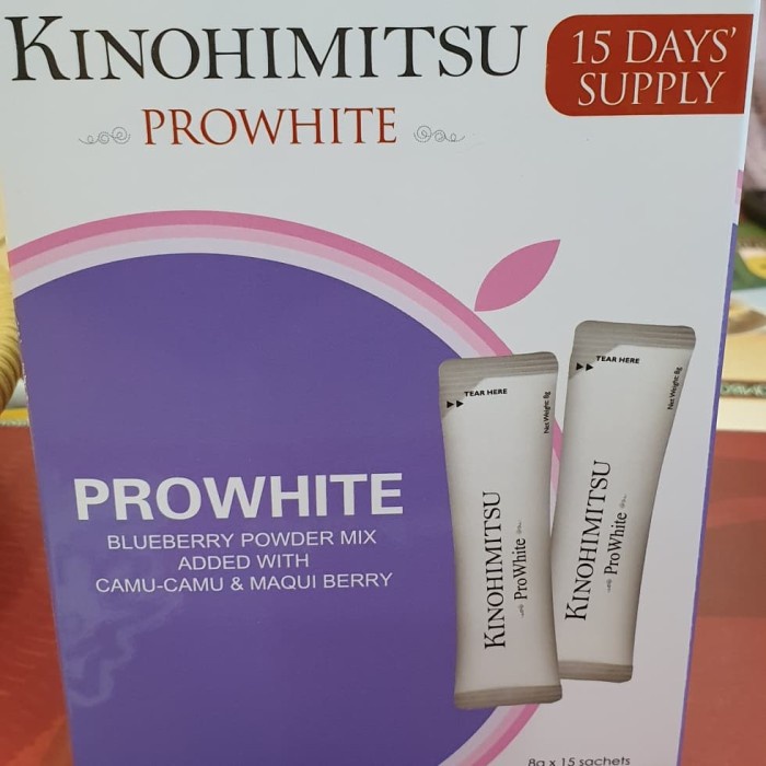 KINOHIMITSU PROWHITE 15 SACHET