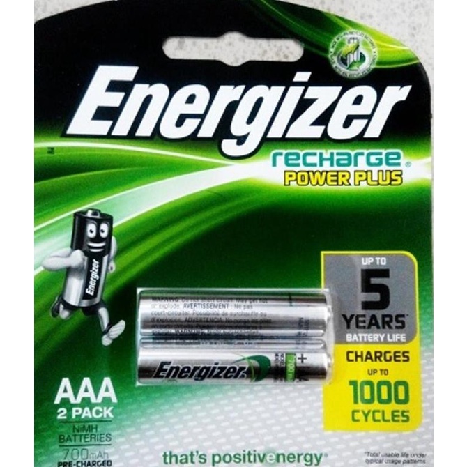$$$$] Baterai / Batre Energizer recharge AAA / Cas ulang