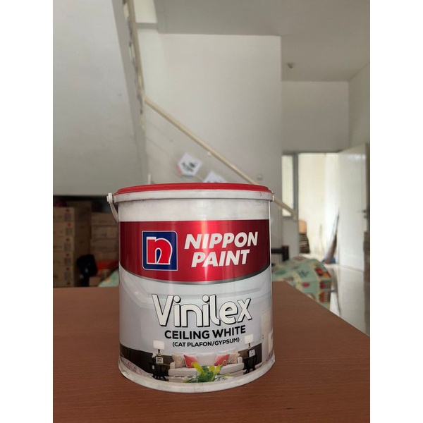 NIPPON PAINT VINILEX CEILING WHITE 001 ( 4 KG )