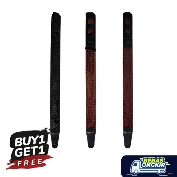 STRAP GITAR / GUITAR JAMES / STRAP KULIT SINTETIS