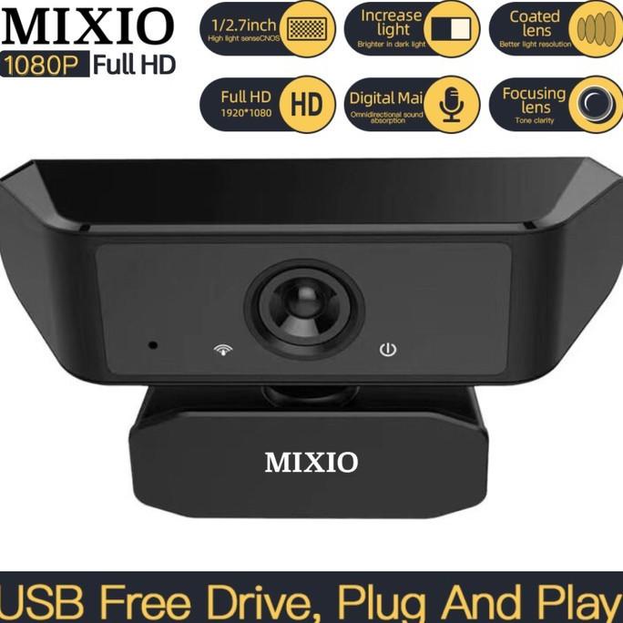 MIXIO Z1 1080P Full Hd Webcam With Microphone Web cam 1080P -WEB CAM