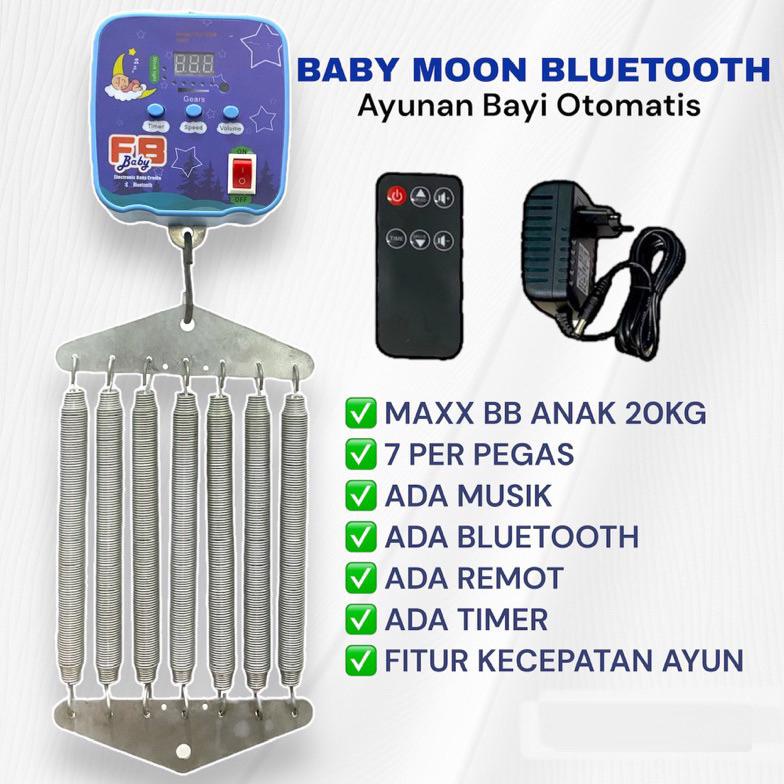 Model baru - BERGARANSI Ayunan Bayi Elektrik Otomatis Ada Musik Kualitas ~
