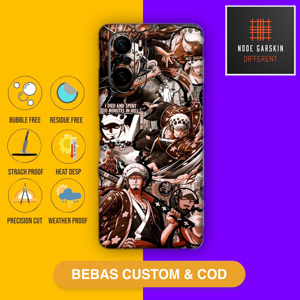 Garskin Skin Poco F3 Fullbody Atau Backonly cst01  - Vinyl Protector