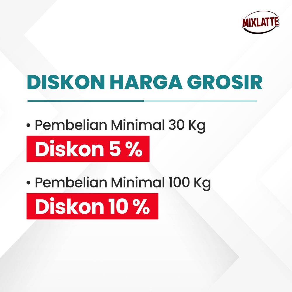

Terbaik! Powder Drink Bubuk Minuman Rasa PERMEN KARET VIRAL MIXLATTE 1Kg .,