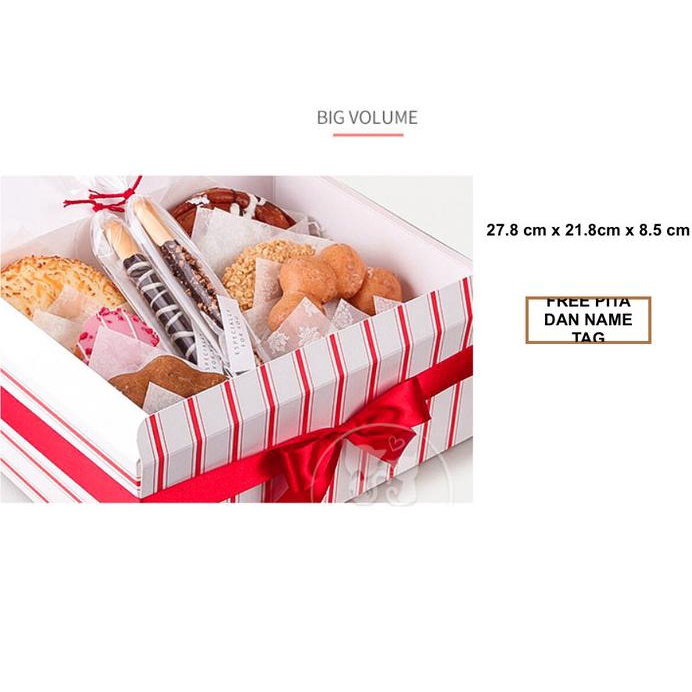 

Qiuz*108 Paper Box Gift Kado Souvenir Set Stripes