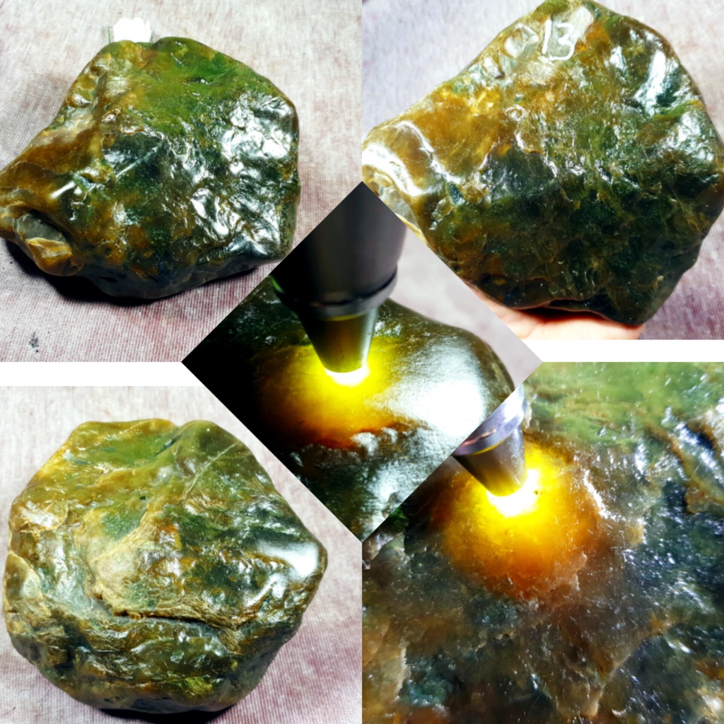 BONGKAHAN BATU IDOCRASE SOLAR ACEH NO13