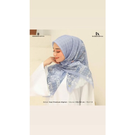 UMAMA TEXLA SCARSVES BOX PREMIUM FREE BROS S ukuran 110x110 MOTIF 5